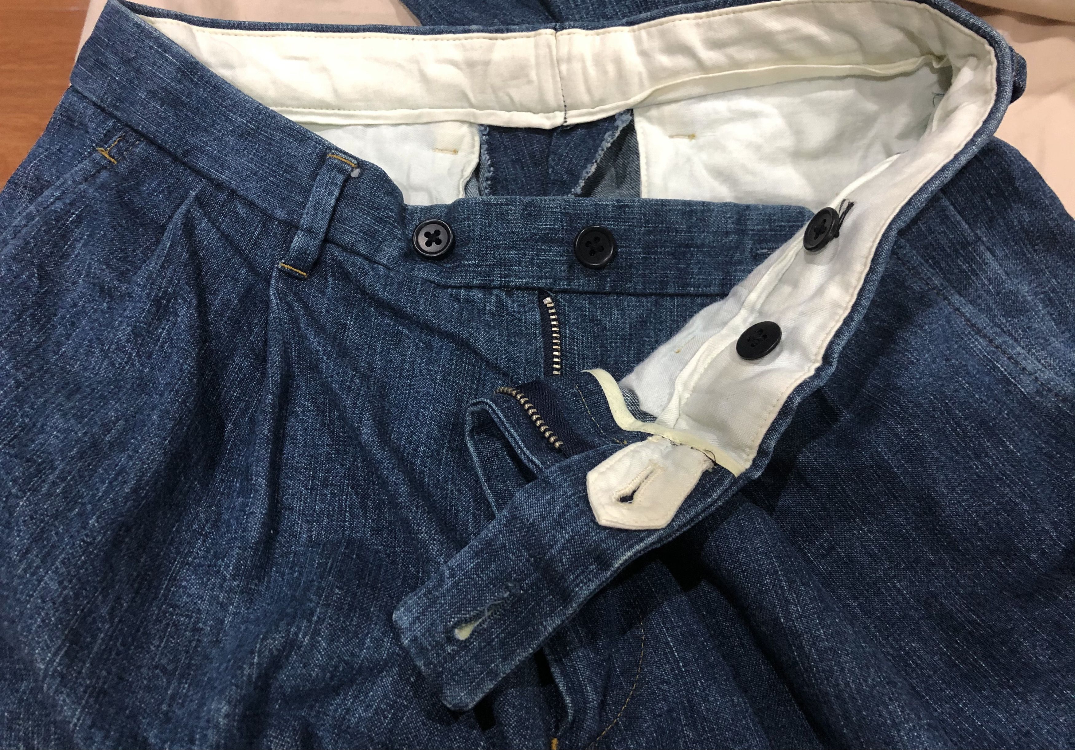 United Arrows White Label United Arrows Denim Cropped Pants Size US 29 - 7 Thumbnail