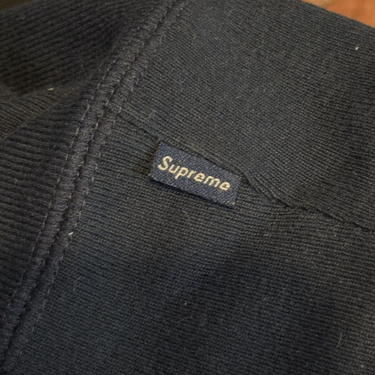Supreme Supreme Box Logo Hoodie Navy Red XL FW16 2016 HOODED SWEAT Size US XL / EU 56 / 4 - 6 Thumbnail