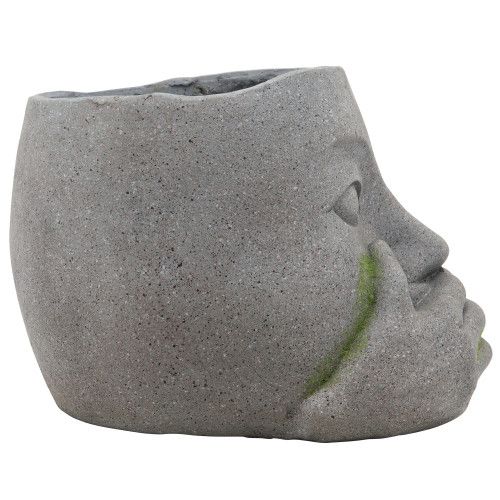 Designer × Homemade RESIN, 9"H NO SPEAK PLANTER Size US L / EU 52-54 / 3 - 5 Thumbnail