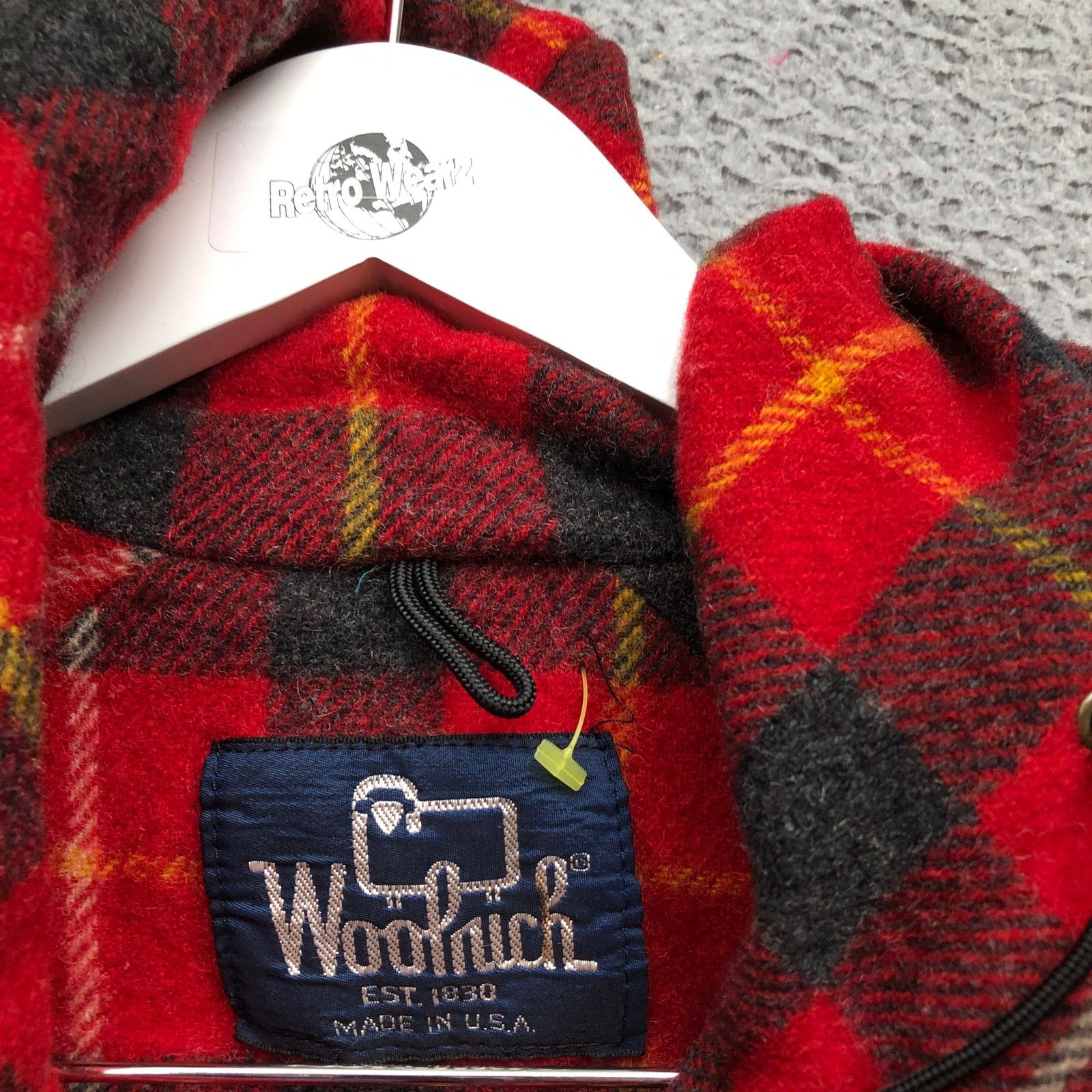 Other VTG Woolrich Flannel Lined Parka Womens Small Barn Coat Size XL / US 12-14 / IT 48-50 - 3 Thumbnail