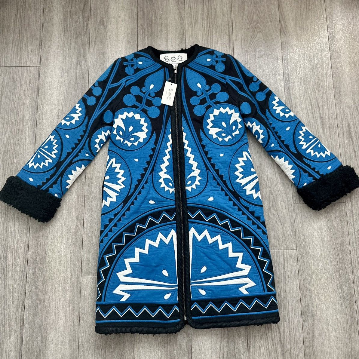 Sea New York Sea New York Gael Appliqué Coat NWT Size XS / US 0-2 / IT 36-38 - 9 Thumbnail