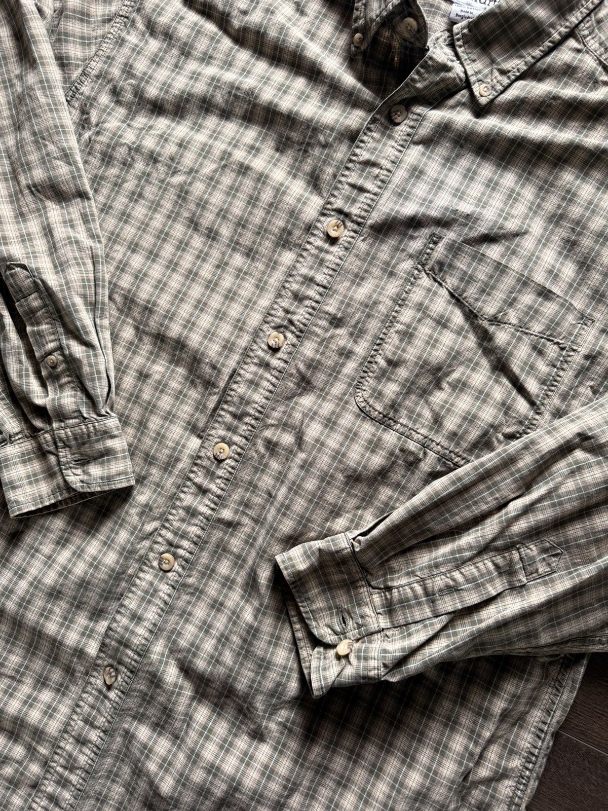 Carhartt VINTAGE Carhartt Flannel Shirt Size US L / EU 52-54 / 3 - 5 Thumbnail