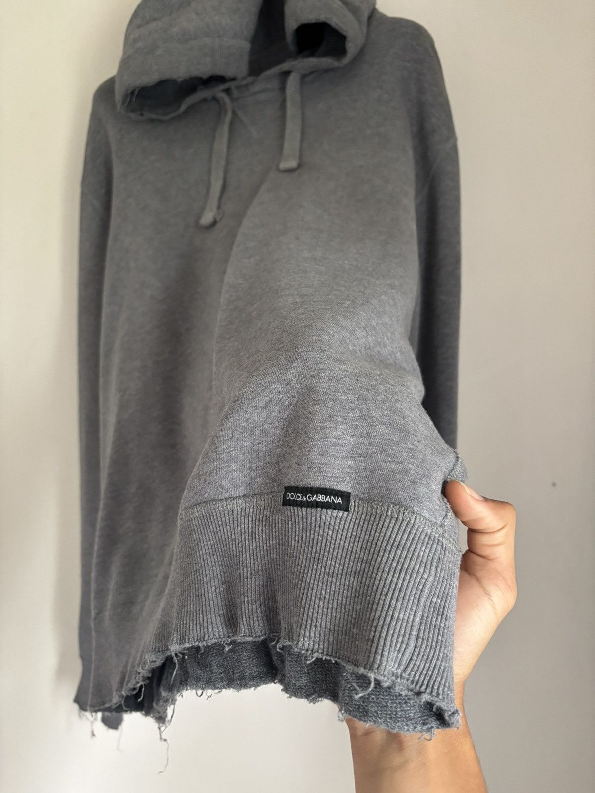 Dolce & Gabbana Dolce & Gabanna 2007 Reaper Distressed hoodie Size US M / EU 48-50 / 2 - 3 Thumbnail
