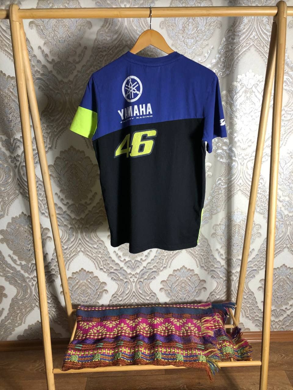 NASCAR VINTAGE YAMAHA FACTORY RACING MOTORCYCLE RETRO BIKE Y2K 90s Size US L / EU 52-54 / 3 - 5 Thumbnail