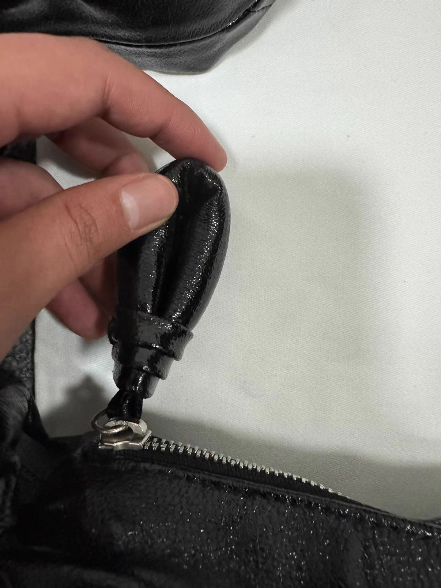 Lemaire Lemaire medium black coated Croissant bag Size ONE SIZE - 7 Thumbnail