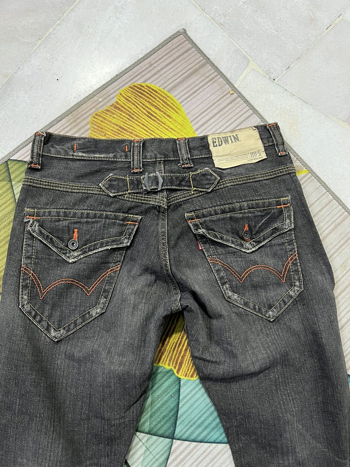 Edwin EDWIN EXCLUSIVE VINTAGE FLARED BUCKLE BACK Size US 33 - 5 Thumbnail
