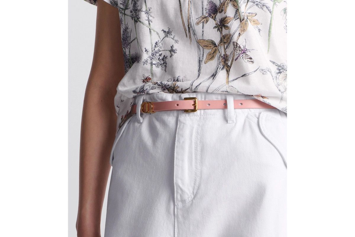 Dior o1bcso1str0126 Size:OS/30 Montaigne Loop Belt in Light Pink Size ONE SIZE - 5 Thumbnail