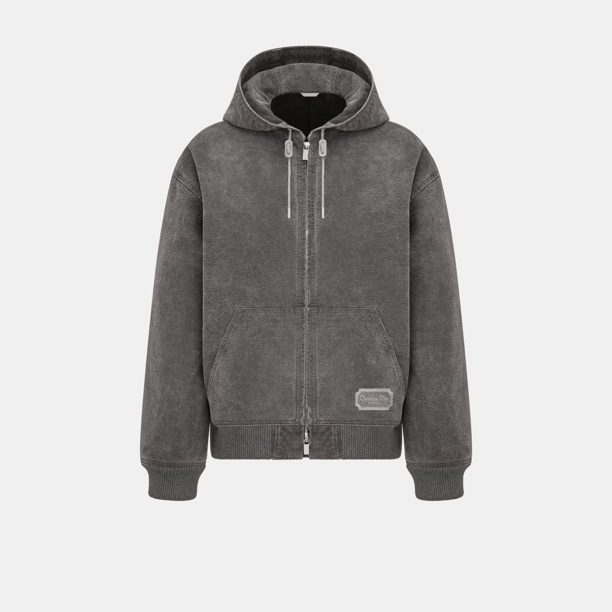 Dior o1bcso1str1224 Couture Zipped Blouson in Grey Size US XL / EU 56 / 4 - 1 Thumbnail