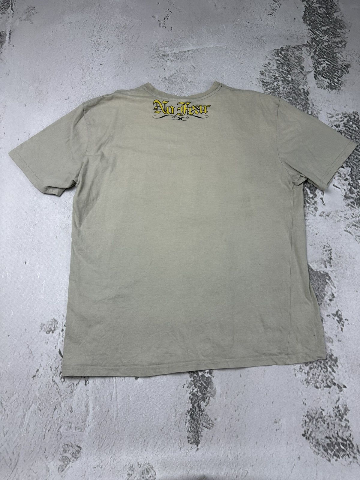 No Fear Vintage Y2k No Fear Scream Skull Skate Streetwear Tee Shirt Size US XXL / EU 58 / 5 - 11 Thumbnail