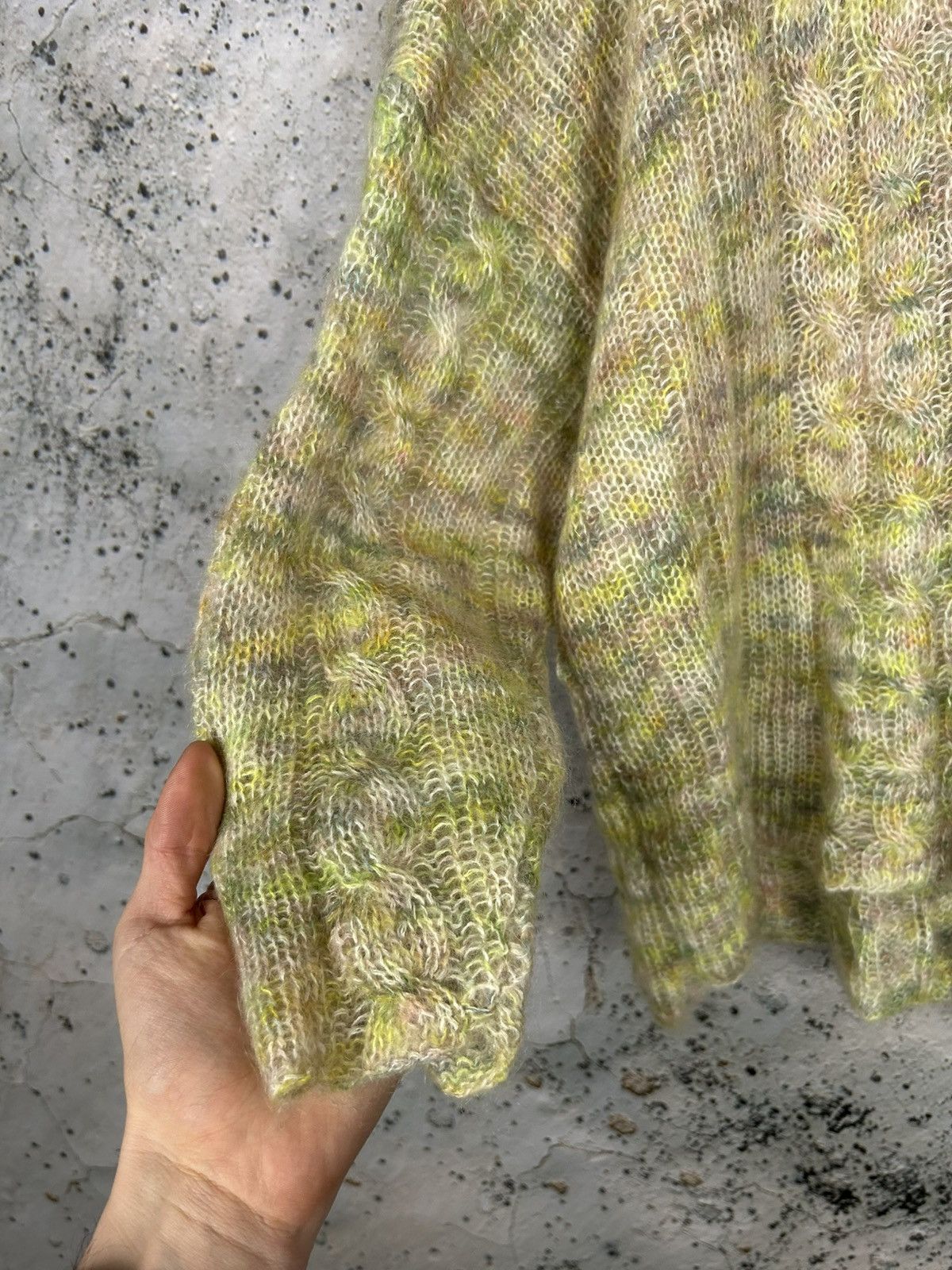 Vintage Vintage Knitted Sweater Avant Garde Alternative Wool Size US L / EU 52-54 / 3 - 3 Thumbnail