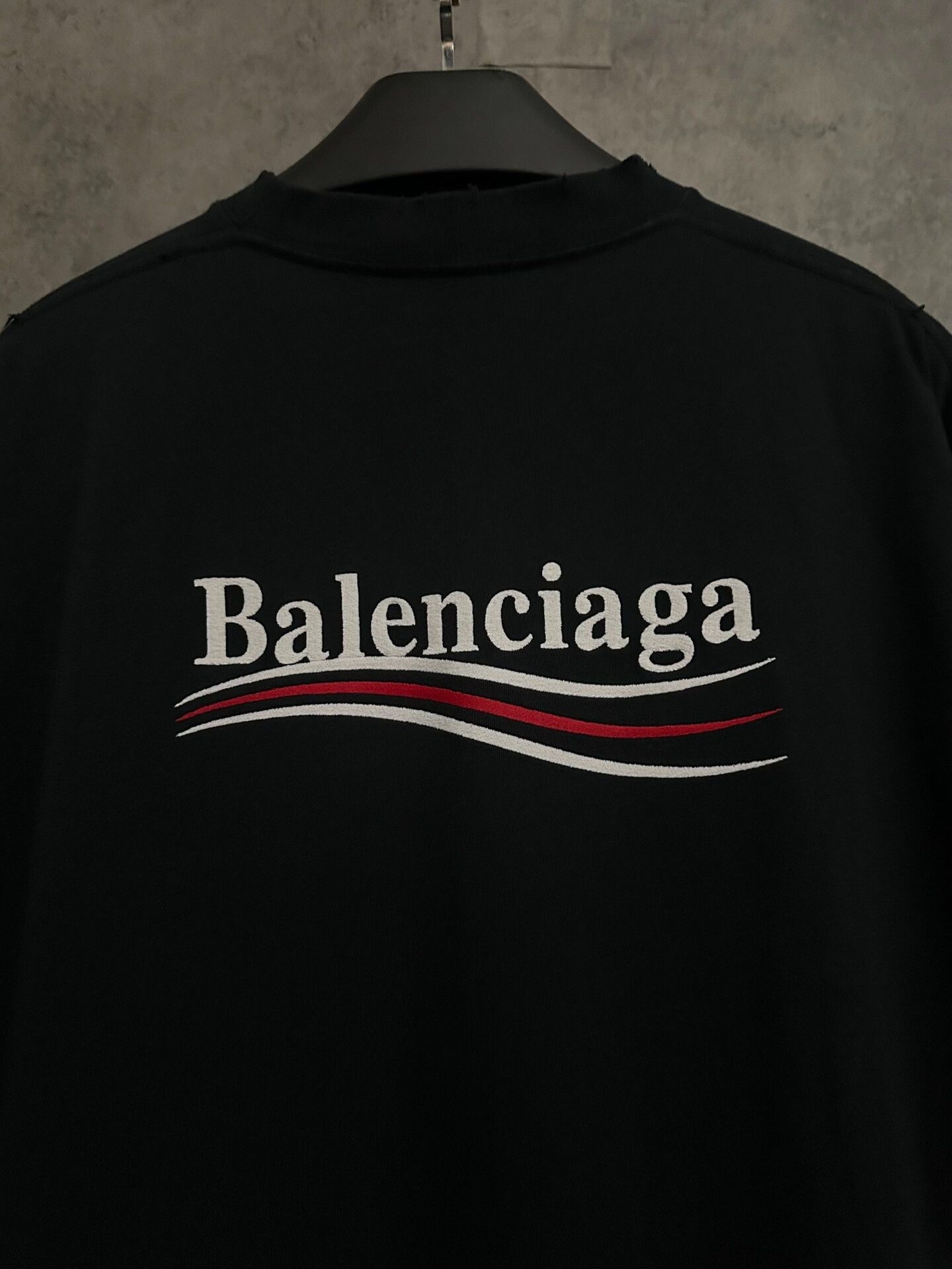 Balenciaga Balenciaga Coke Wave Logo Short Sleeve T-Shirt Size US S / EU 44-46 / 1 - 5 Thumbnail