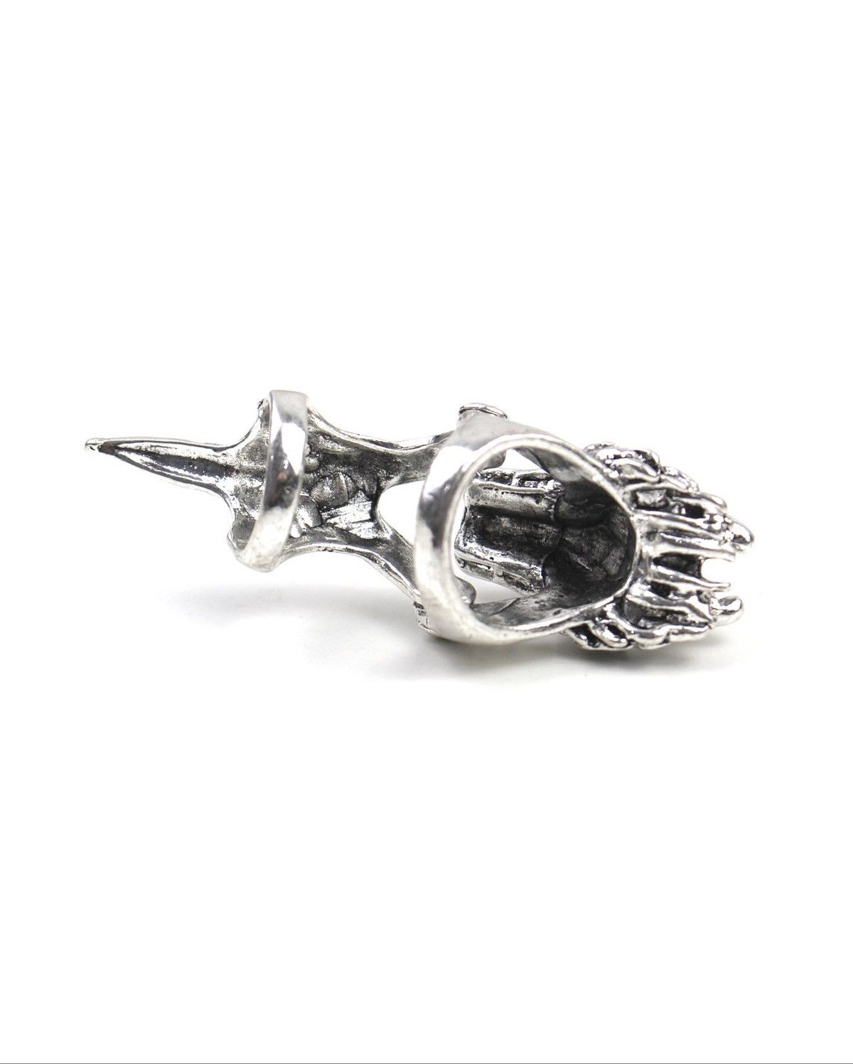 Vintage 2000S JAPANESE MADE BLOOD EYE DRAGON FINGER ARMOR RING Size ONE SIZE - 9 Thumbnail