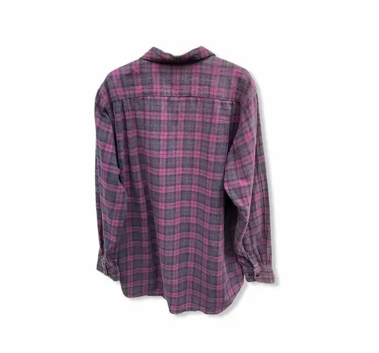 Flannel × Japanese Brand Japanese Brand Uniqlo Plaid Tartan Shirt Button Up Size US XL / EU 56 / 4 - 4 Thumbnail