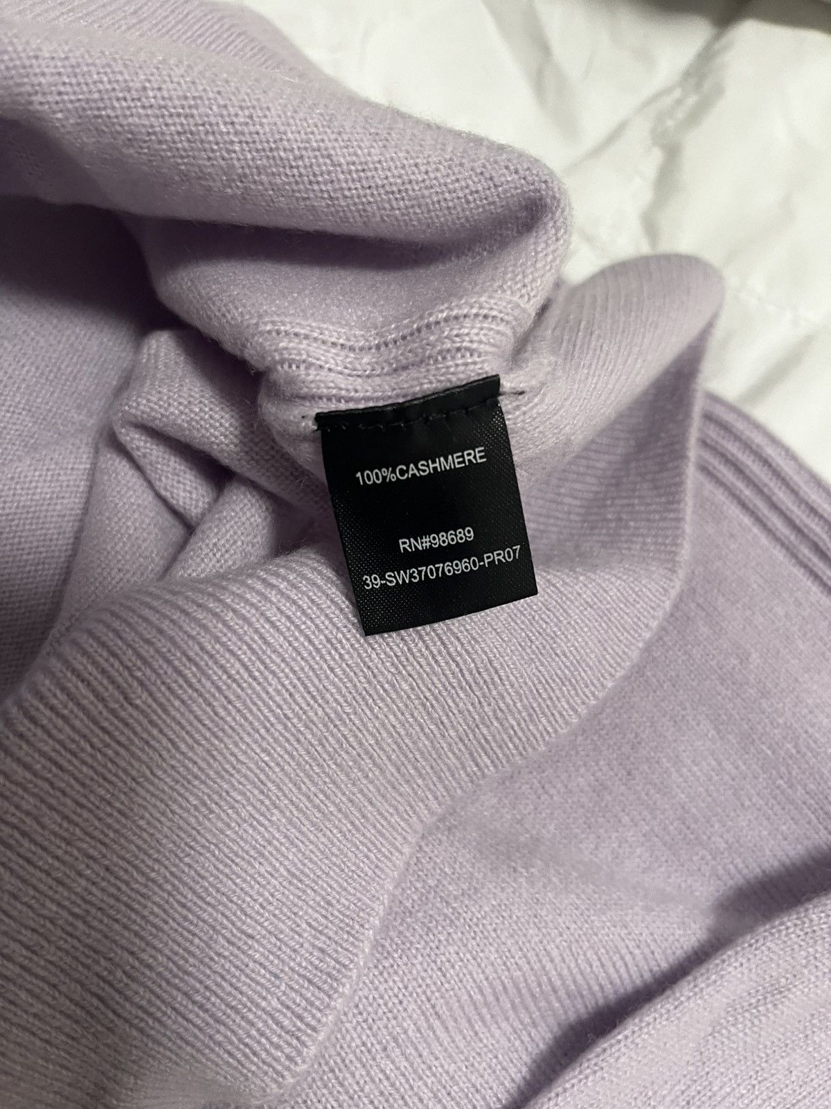 Todd Snyder 100% Cashmere Todd Synder Purple Turtle Neck Size US S / EU 44-46 / 1 - 3 Thumbnail