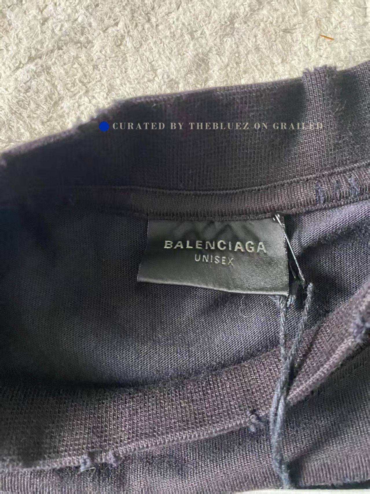 Balenciaga Balenciaga Letter CD Short Sleeve Size US M / EU 48-50 / 2 - 4 Thumbnail