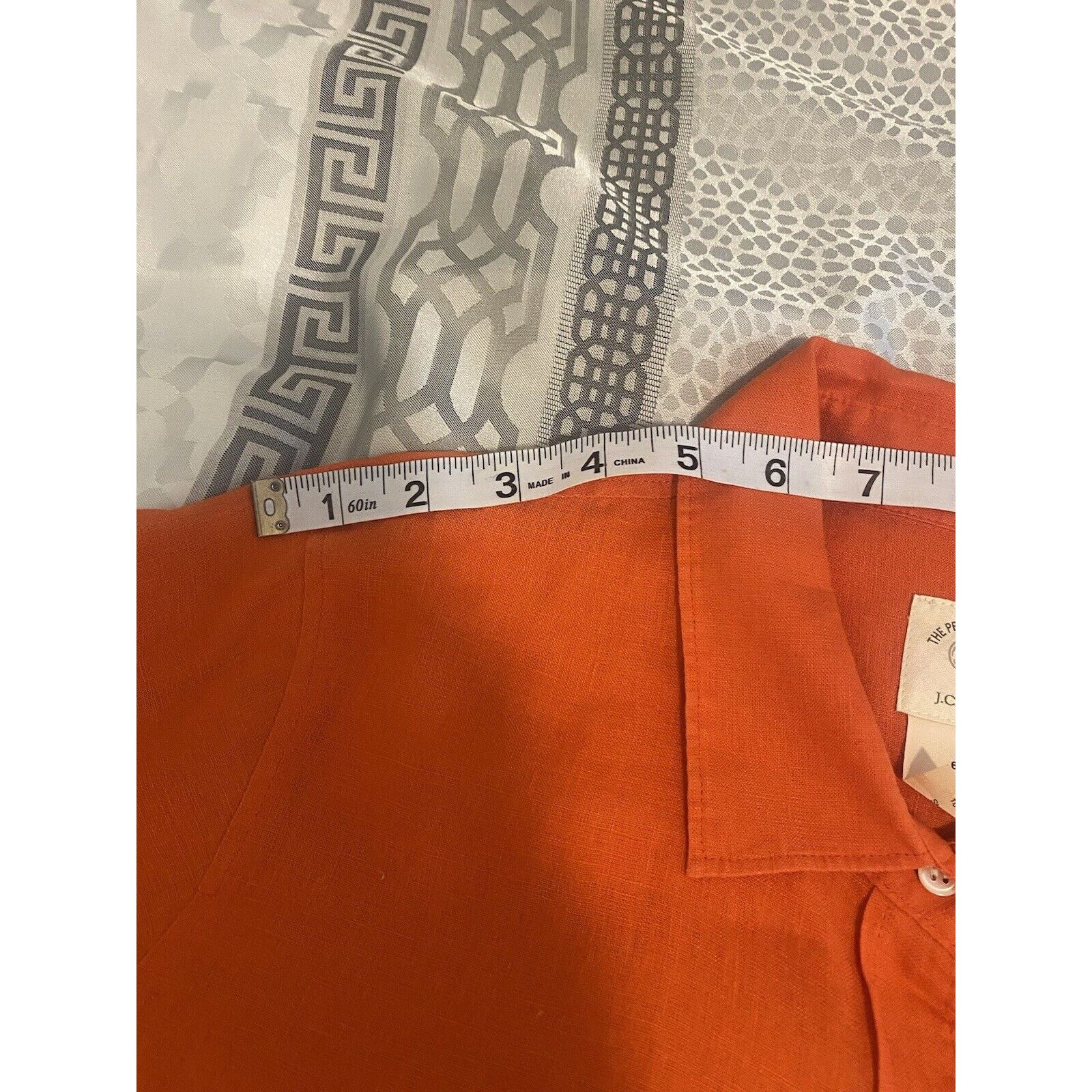 J.Crew Women's J Crew Size 6 100% Linen Perfect Fit Shirt Size M / US 6-8 / IT 42-44 - 9 Thumbnail