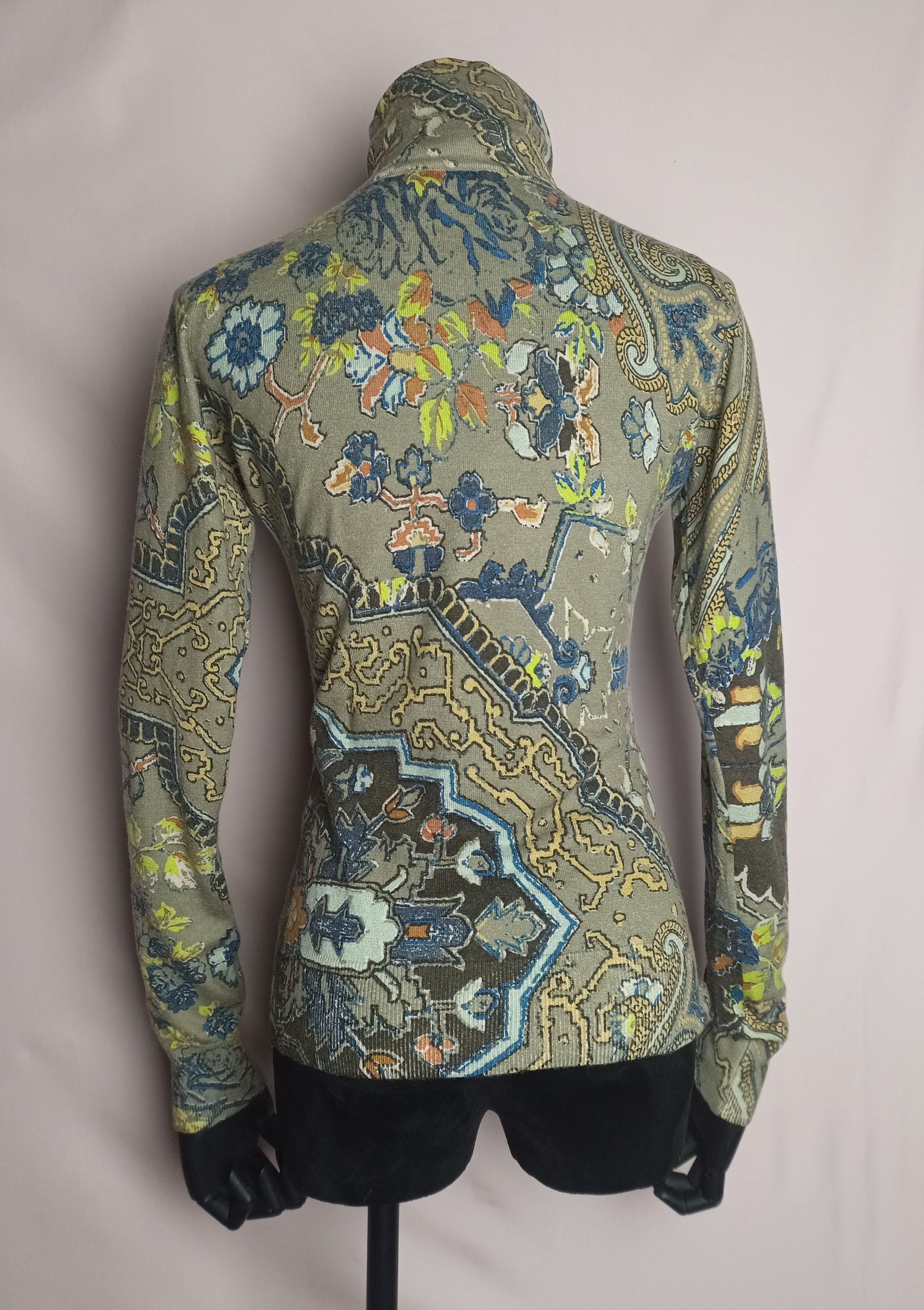 Etro ETRO Milano Paisley Print High Neck Jumper Size M / US 6-8 / IT 42-44 - 4 Thumbnail