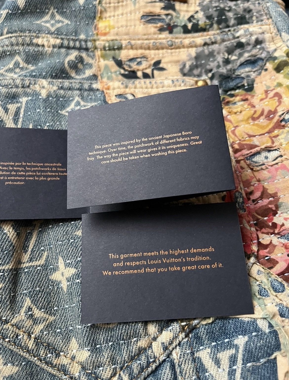 Louis Vuitton Louis Vuitton Destroyed Carpenter Jeans Virgil Abloh Logo LV Size US 32 / EU 48 - 3 Thumbnail
