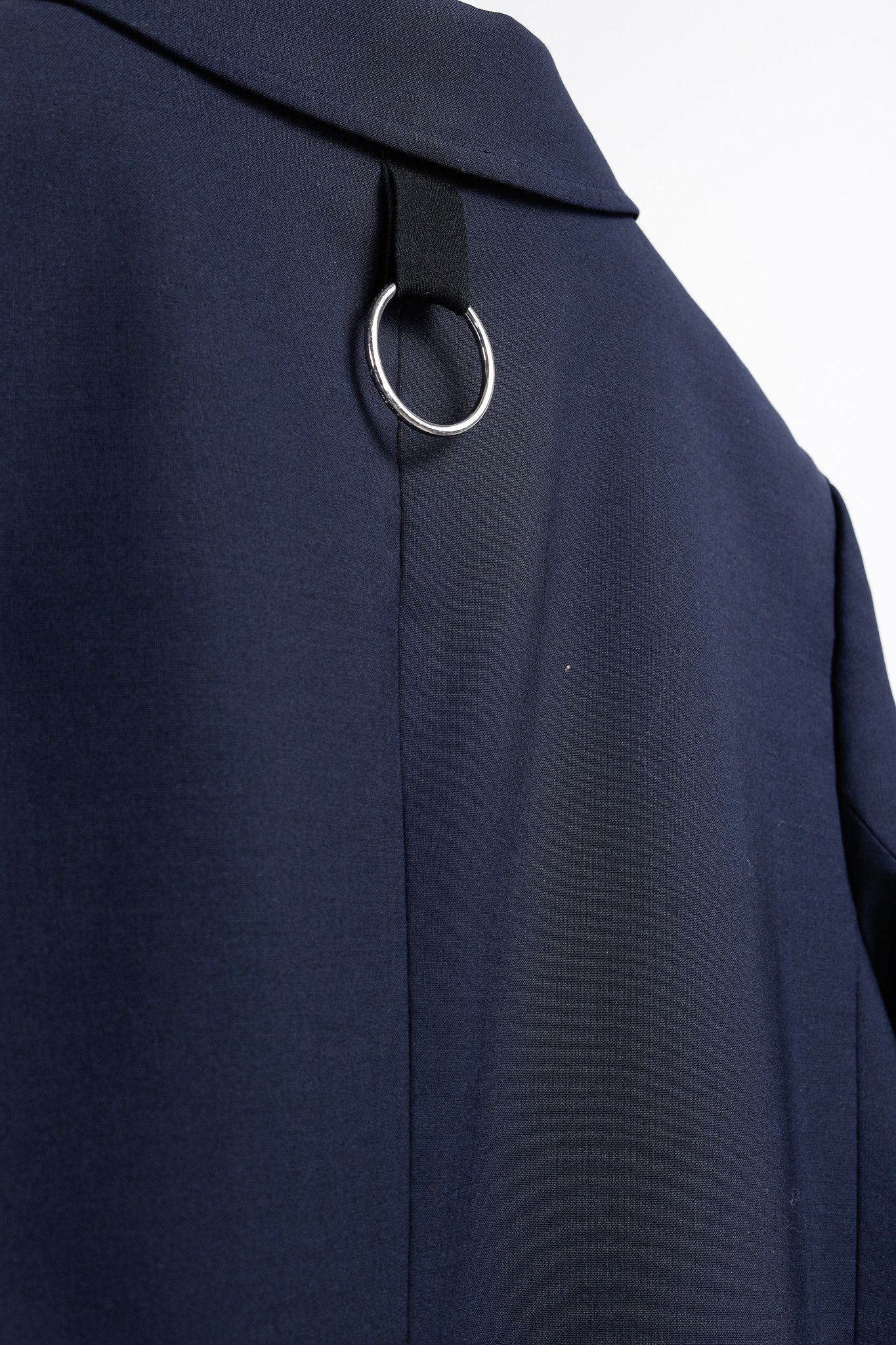 Tibi Tibi Quilted Combo Navy Blazer Jacket Size M / US 6-8 / IT 42-44 - 7 Thumbnail