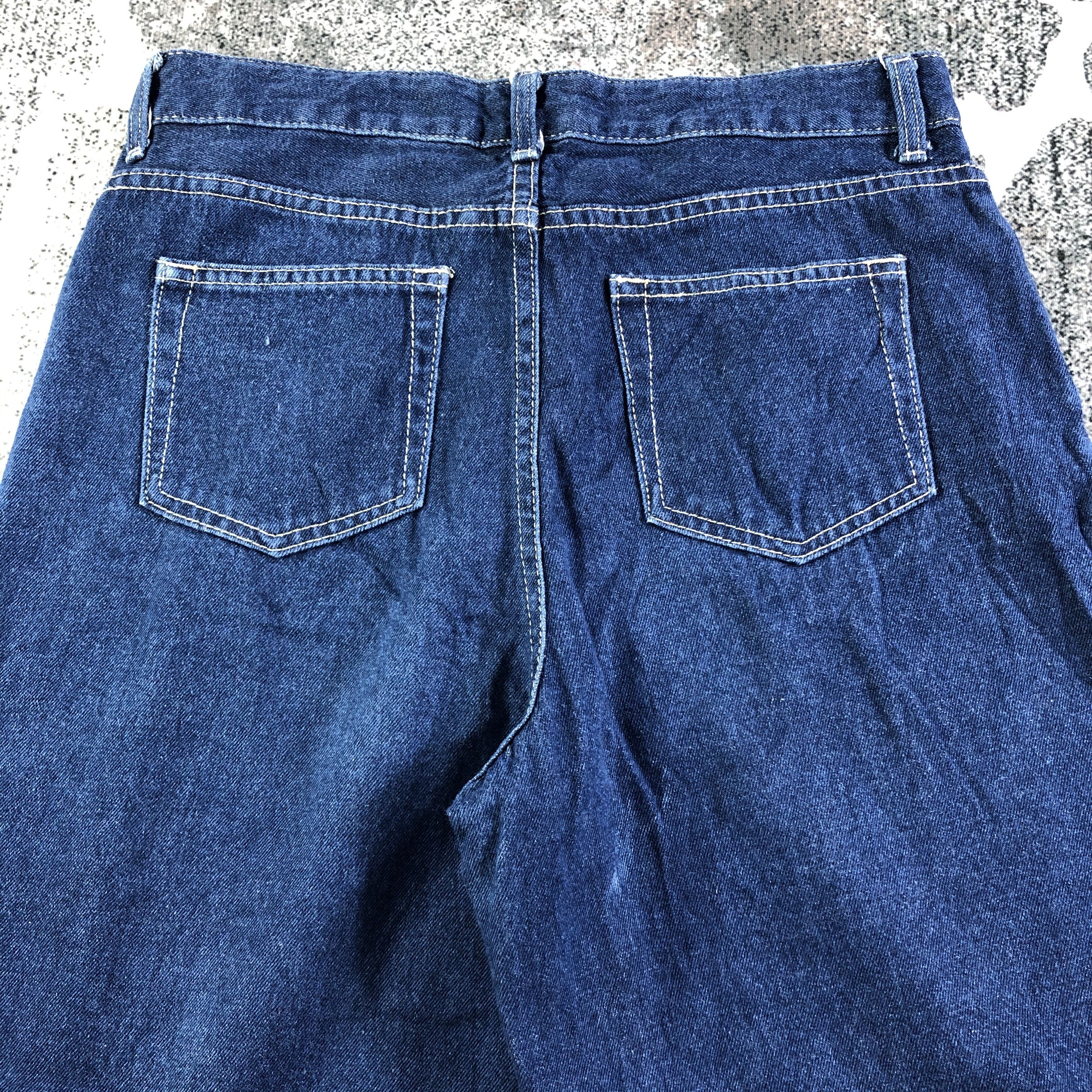 Japanese Brand Japanese Brand GU Blue Baggy Jeans KJ2028 Size US 31 - 4 Thumbnail