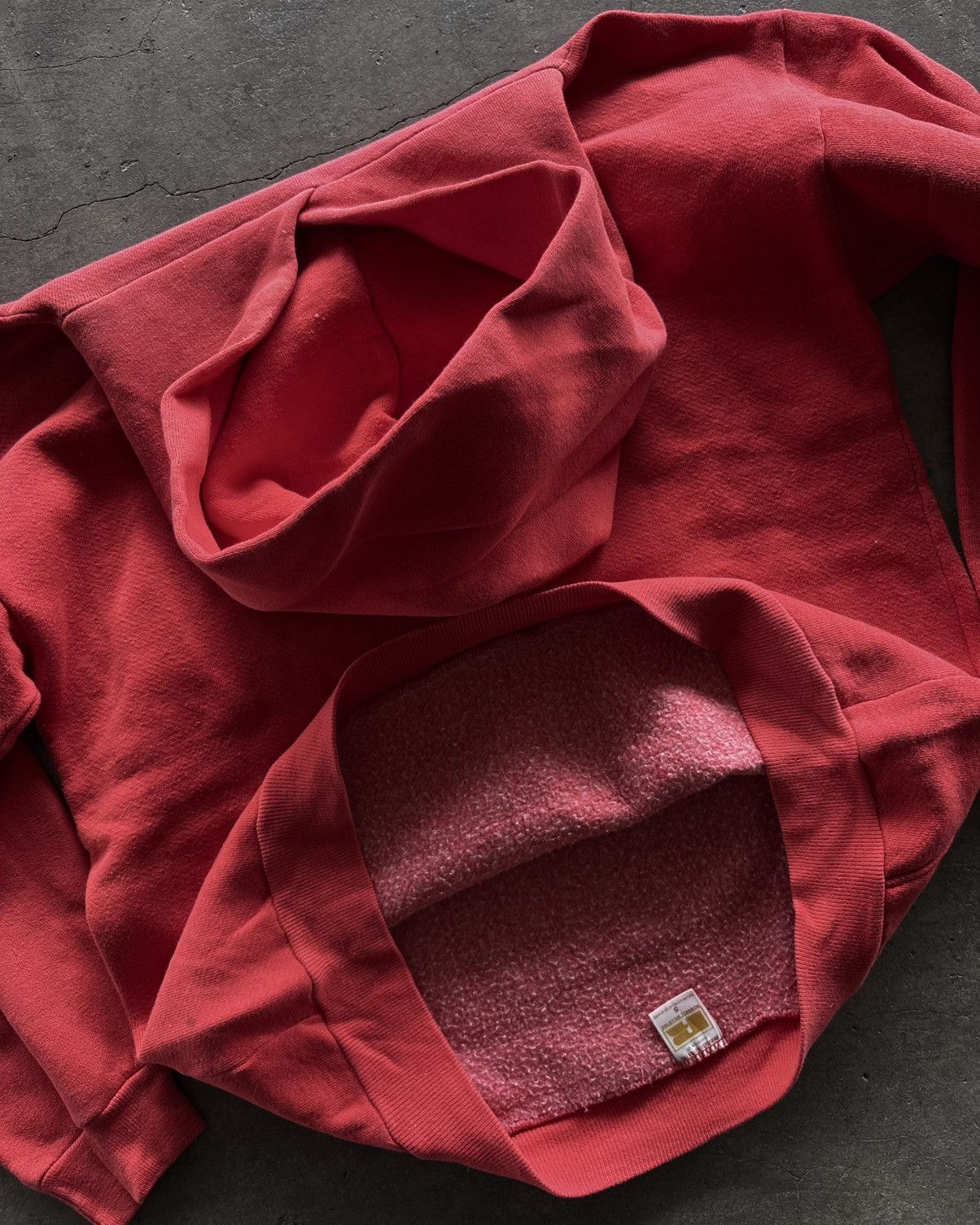 Russell Athletic 70s Russell Athletic Girls Track Faded Red Hoodie Size US S / EU 44-46 / 1 - 6 Thumbnail
