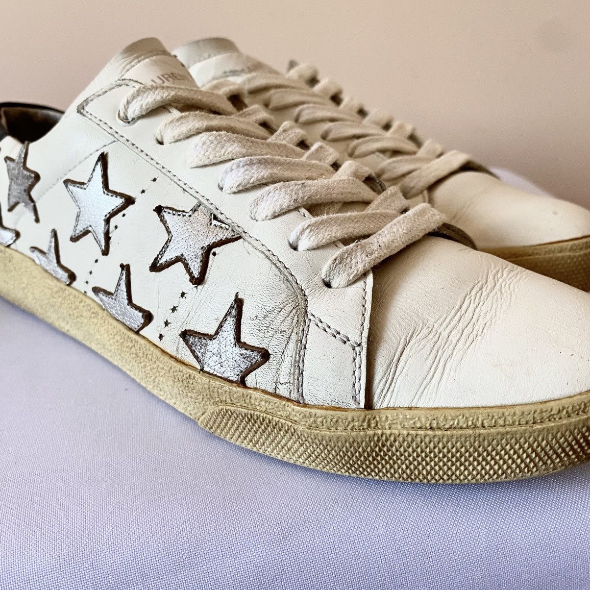 Saint Laurent Paris Saint Laurent Paris Star Golden Goose Style Sneakers Shoes Size US 6 / IT 36 - 8 Thumbnail