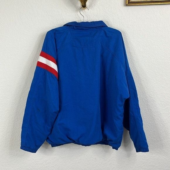 Apex One Apex-One VTG Men's Blue Giants Windbreaker Pop Over Quilted Size US S / EU 44-46 / 1 - 11 Thumbnail