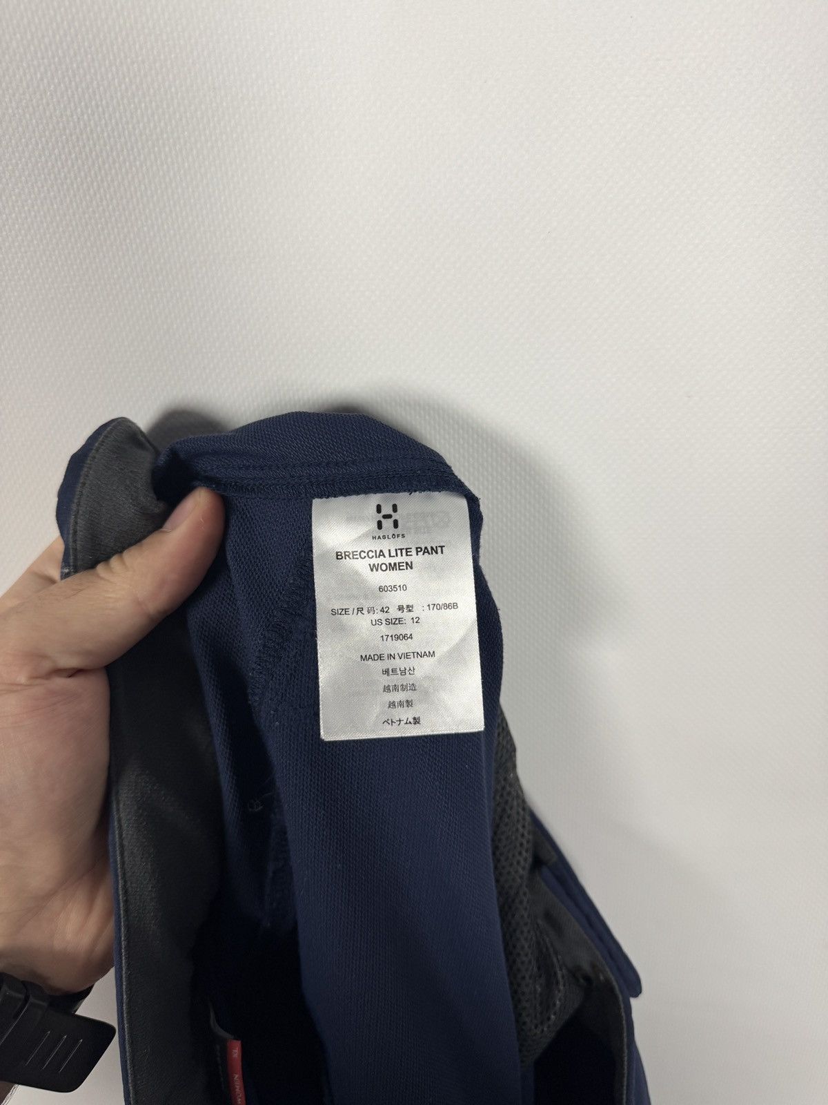 Haglofs Haglofs Breccia Lite Pants Softshell Outdoor Trekking XL Size 36" / US 14 / IT 50 - 10 Thumbnail