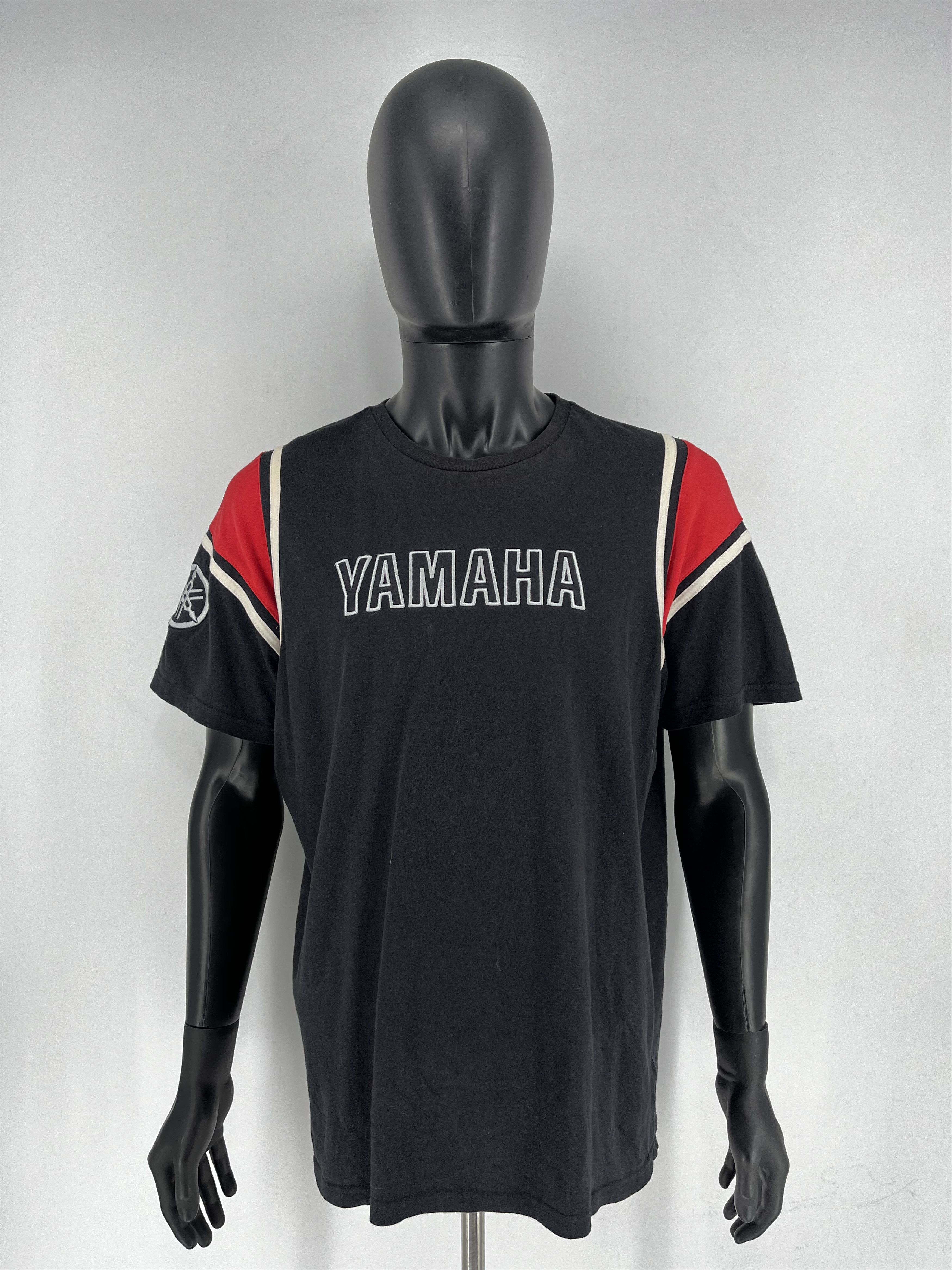 Vintage × Yamaha Vintage Streetwear Y2k Hype Yamaha Tshirt Tech Racing Size US XXL / EU 58 / 5 - 2 Thumbnail