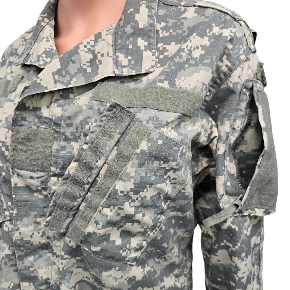 Vintage US Military Combat Digital Camo Jacket Coat Unisex S Long Size S / US 4 / IT 40 - 6 Thumbnail
