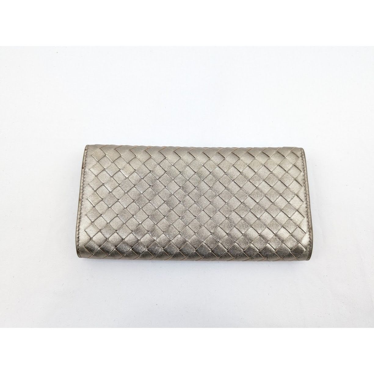 Bottega Veneta o1rshd1 Size : OS/ Intrecciato Gros Grain Wallet in Champign Size ONE SIZE - 1 Thumbnail