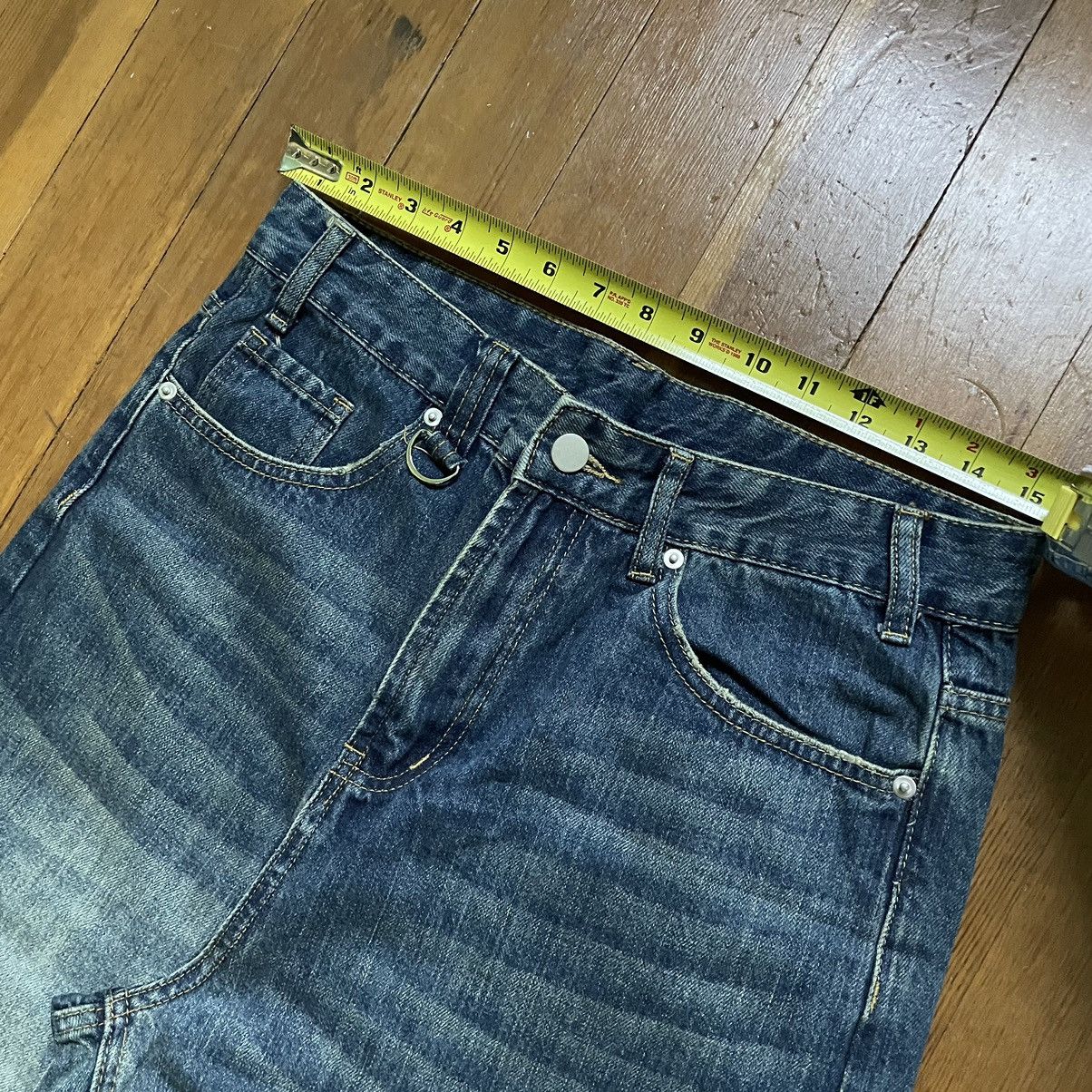 Japanese Brand Baggy faded jeans Size US 30 / EU 46 - 6 Thumbnail