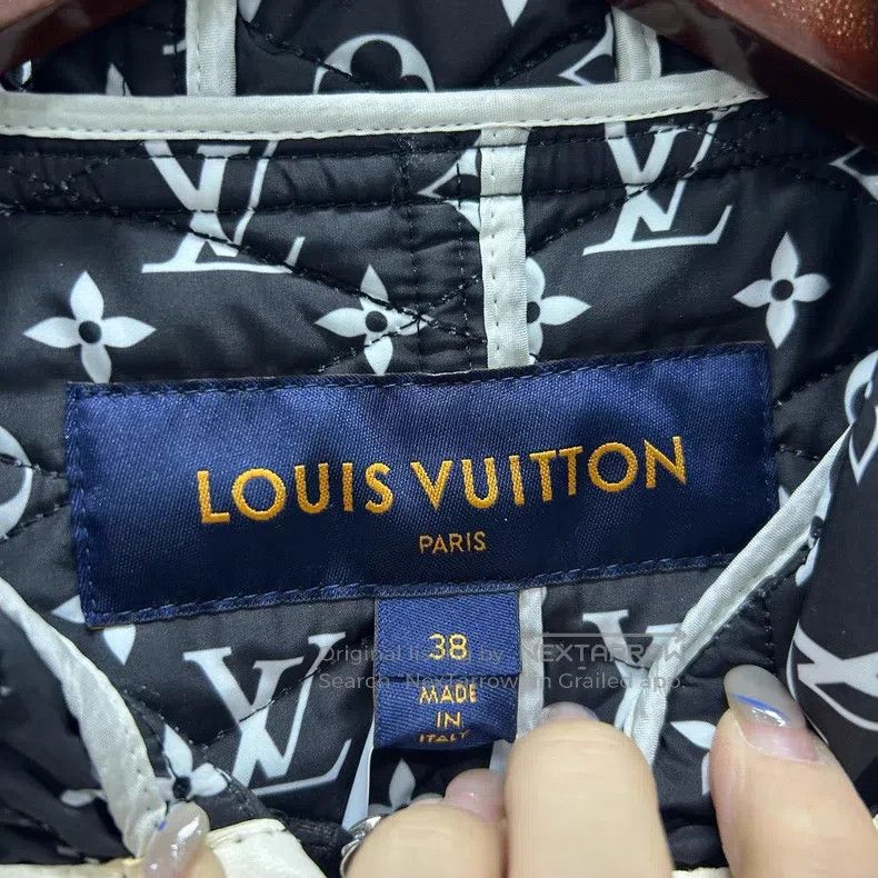 Louis Vuitton Louis Vuitton Nylon rhombus lining full print cotton jacke Size XS / US 0-2 / IT 36-38 - 3 Thumbnail