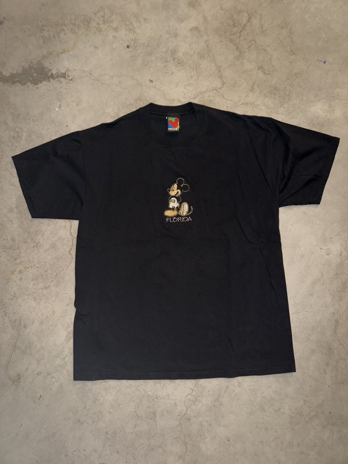 Mickey Unlimited RARE VINTAGE Mickey Unlimited 90's Florida Embroidered Tee Size US XL / EU 56 / 4 - 1 Thumbnail