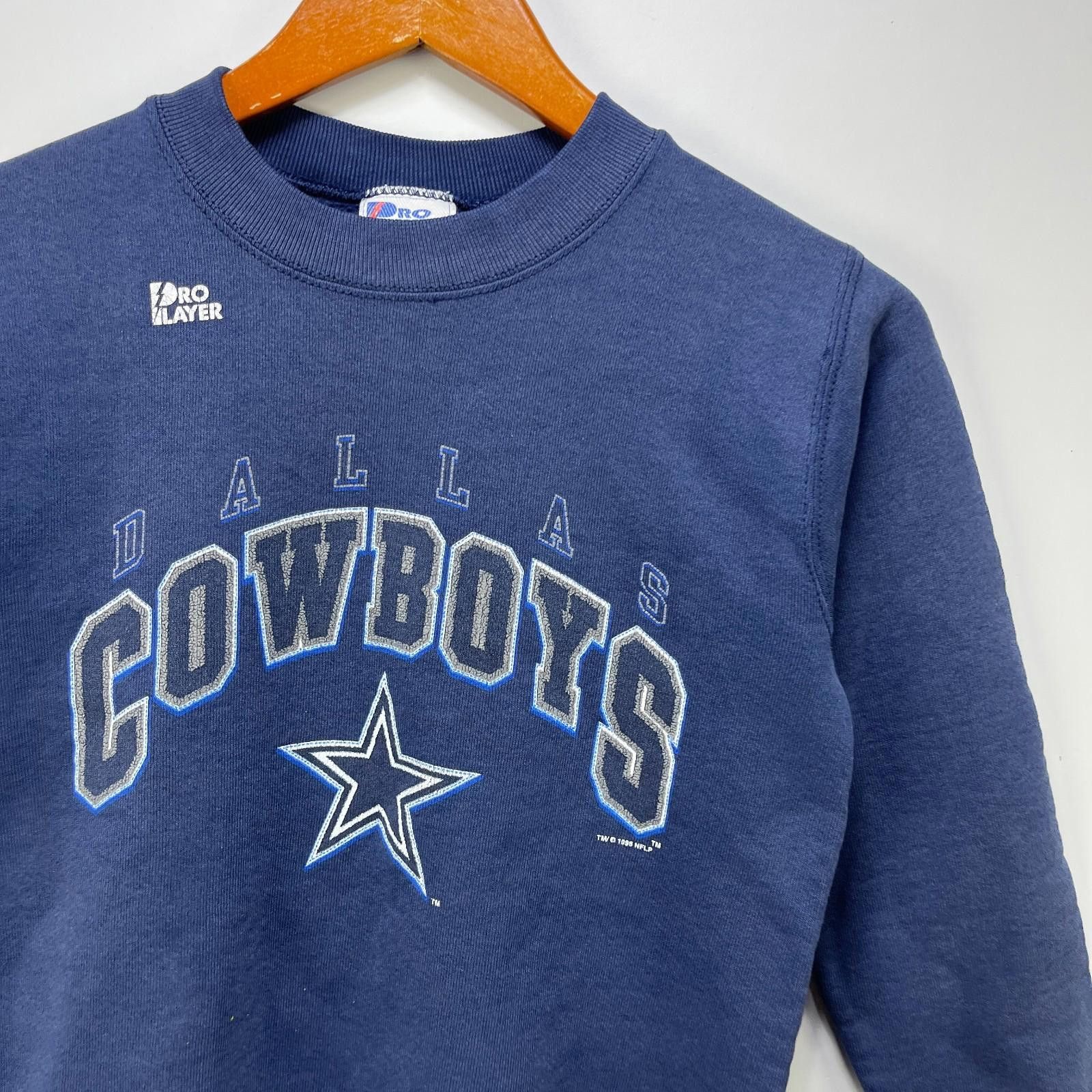 Other Vintage 90s Dallas Cowboys Sweatshirt Youth Medium Size ONE SIZE - 2 Thumbnail
