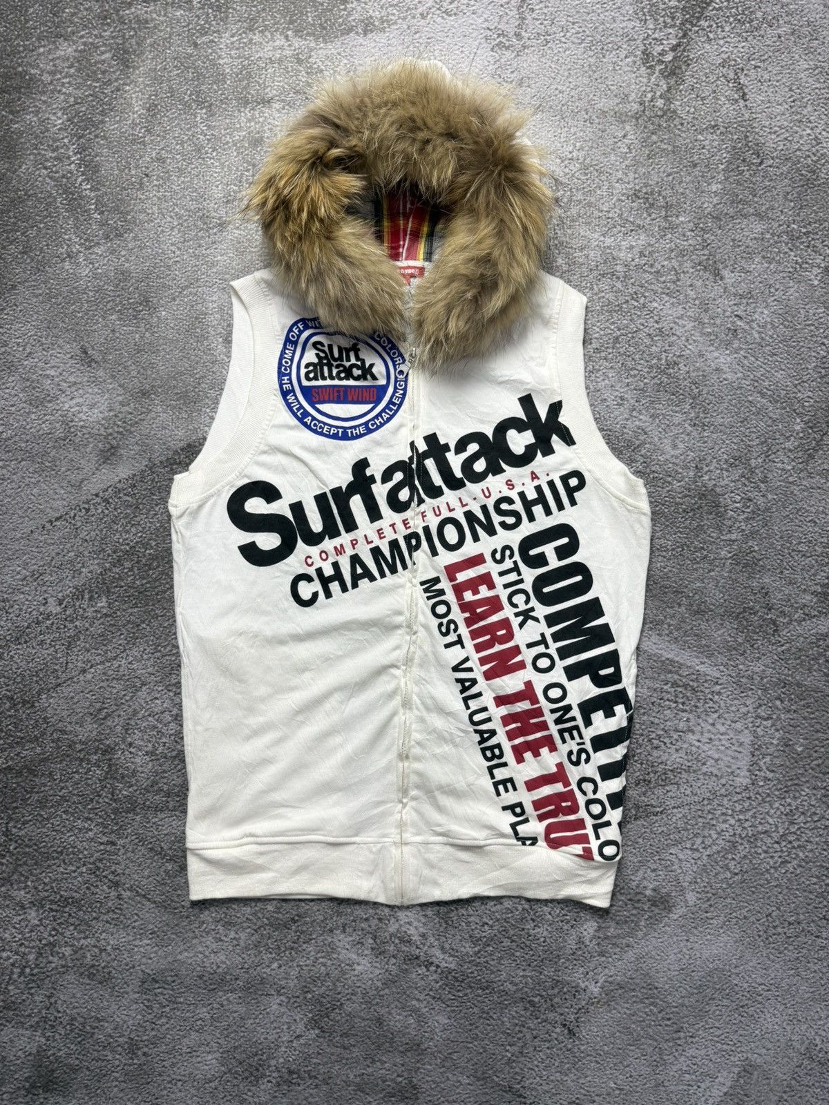 If Six Was Nine Dope hyper fur vest hoodie Size US L / EU 52-54 / 3 - 1 Thumbnail