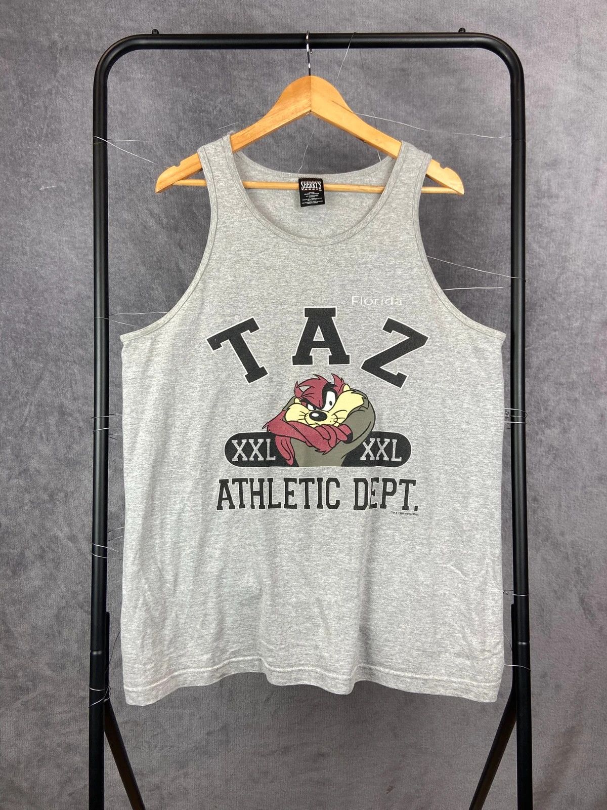 Holland & Sherry Vintage Taz Looney Tunes Athletic Dept Tank Top L Size US L / EU 52-54 / 3 - 1 Thumbnail