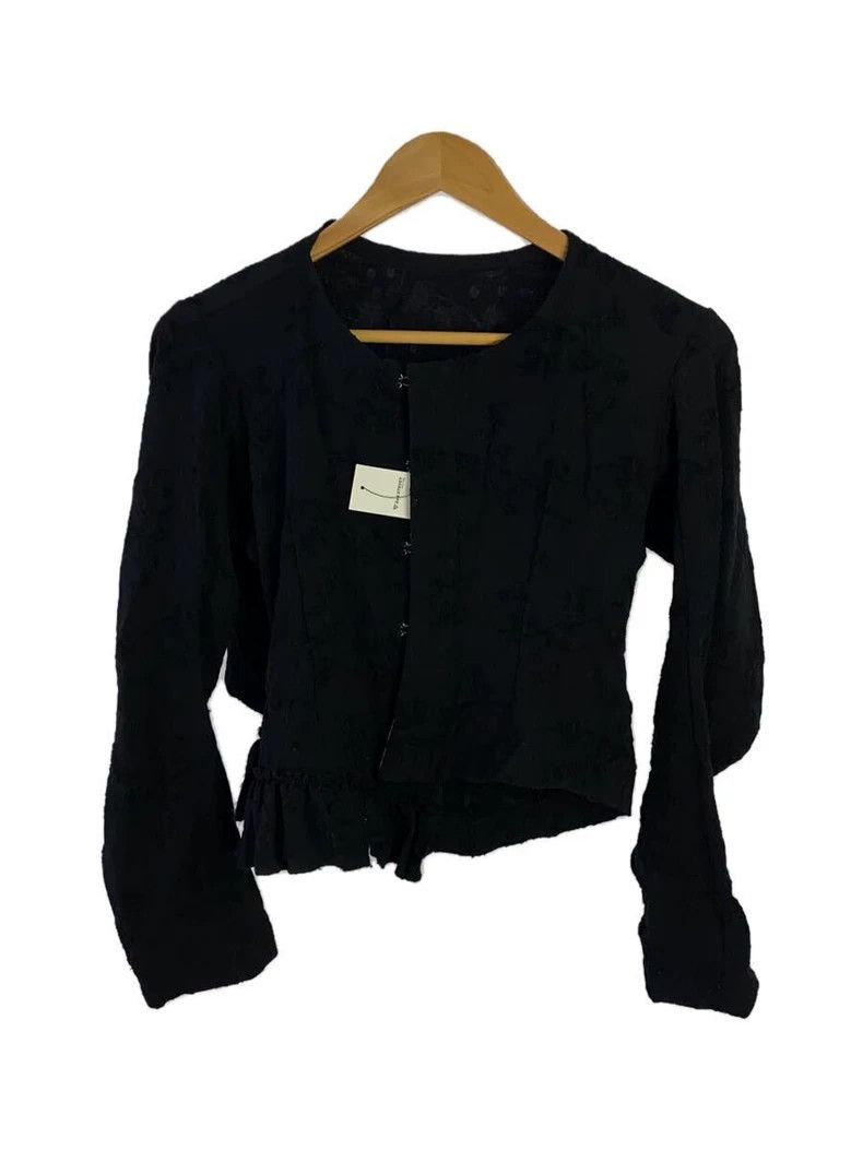 Comme des Garcons Comme Des Garcons Cyan Vintage Pattern Jacket Size S / US 4 / IT 40 - 1 Thumbnail