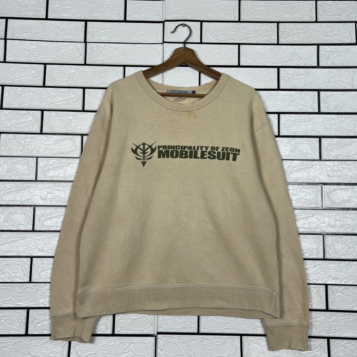 Vintage COSPA Principality of Zeon MOBILESUIT Sweatshirt #4249-C193 Size US M / EU 48-50 / 2 - 4 Thumbnail