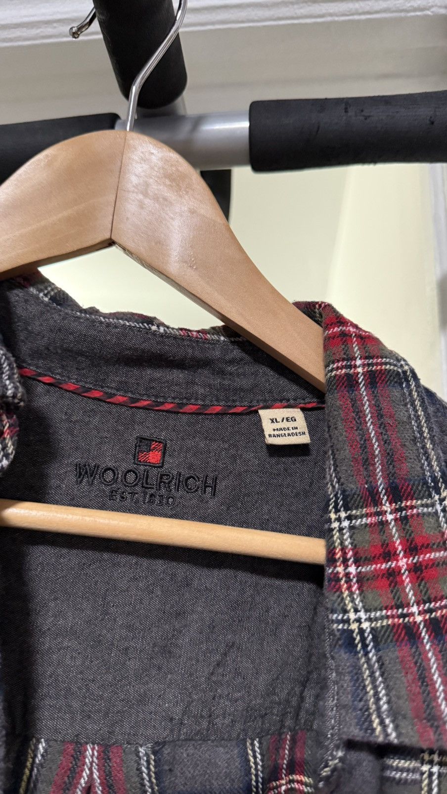 Vintage × Woolrich Woolen Mills Woolrich Vintage Flannel Size US XL / EU 56 / 4 - 4 Thumbnail