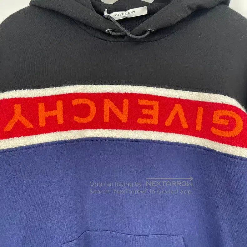 Givenchy Givenchy Reversed Fleece Letter Hoodie Size US S / EU 44-46 / 1 - 5 Thumbnail
