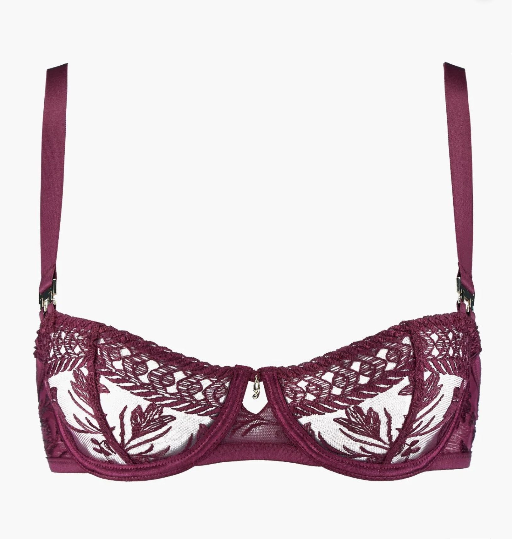 Other Aubade Magnetic Spell Bra 34E, thong suspender Harness Size ONE SIZE - 4 Thumbnail