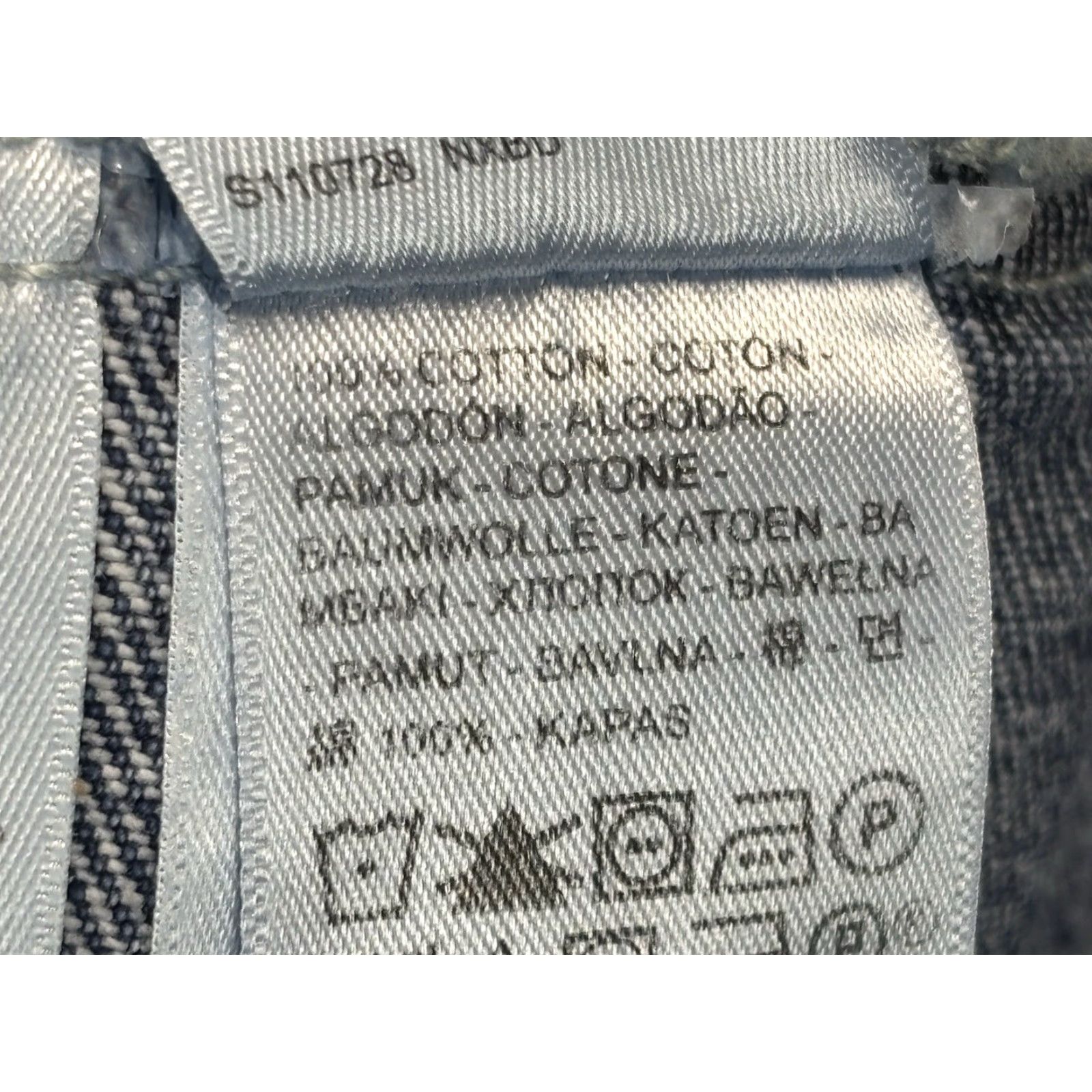 Levi's VINTAGE Levi’s Denim Trucker Jean Jacket Men’s Small Medium Wash Classic Timeless Denim Jacket Mens Blue Size US 29 - 6 Thumbnail