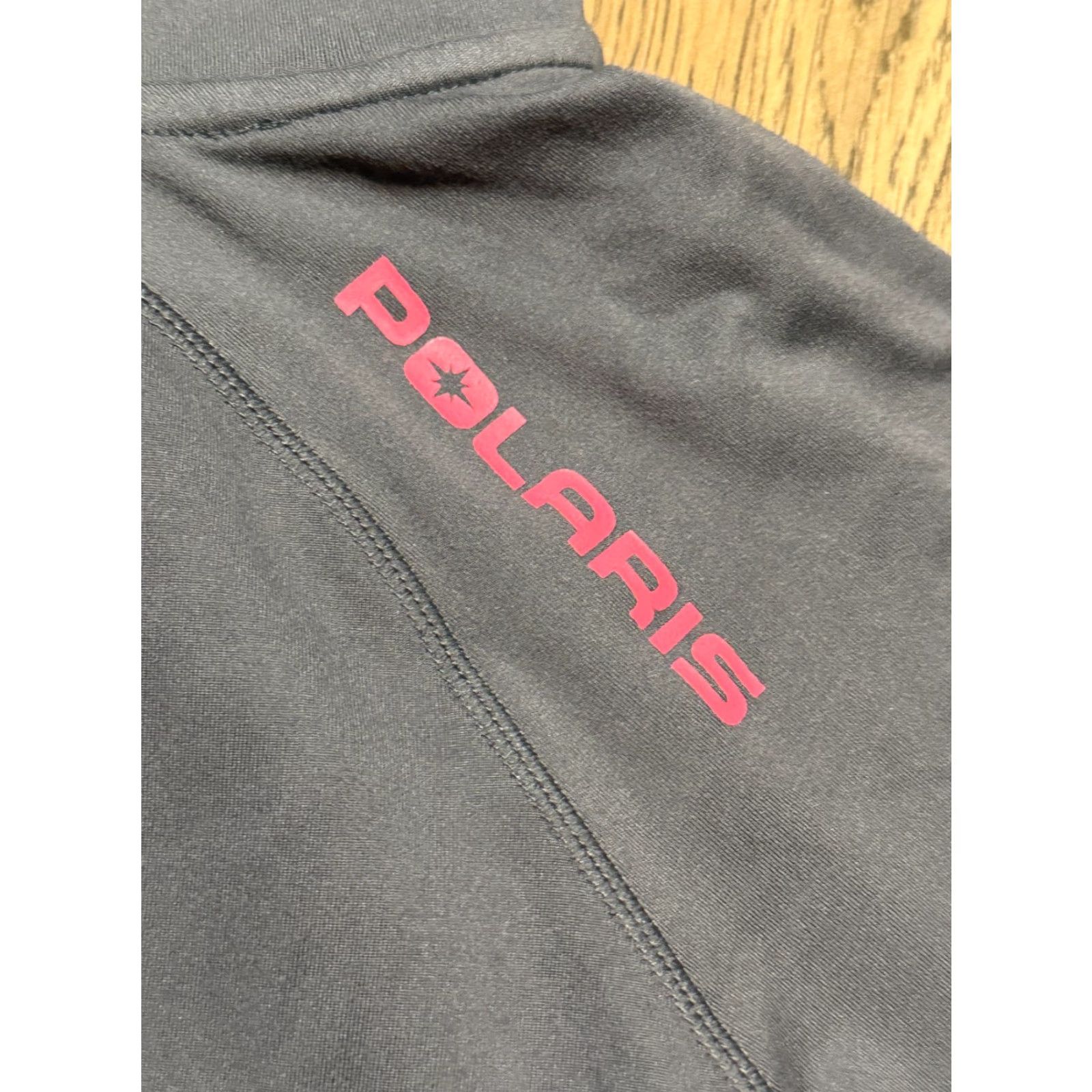 Vintage Polaris Shirt Women’s Large Gray Pink Long Sleeve Quarter Zipper T-Shirt Vintage: No Size L / US 10 / IT 46 - 5 Thumbnail