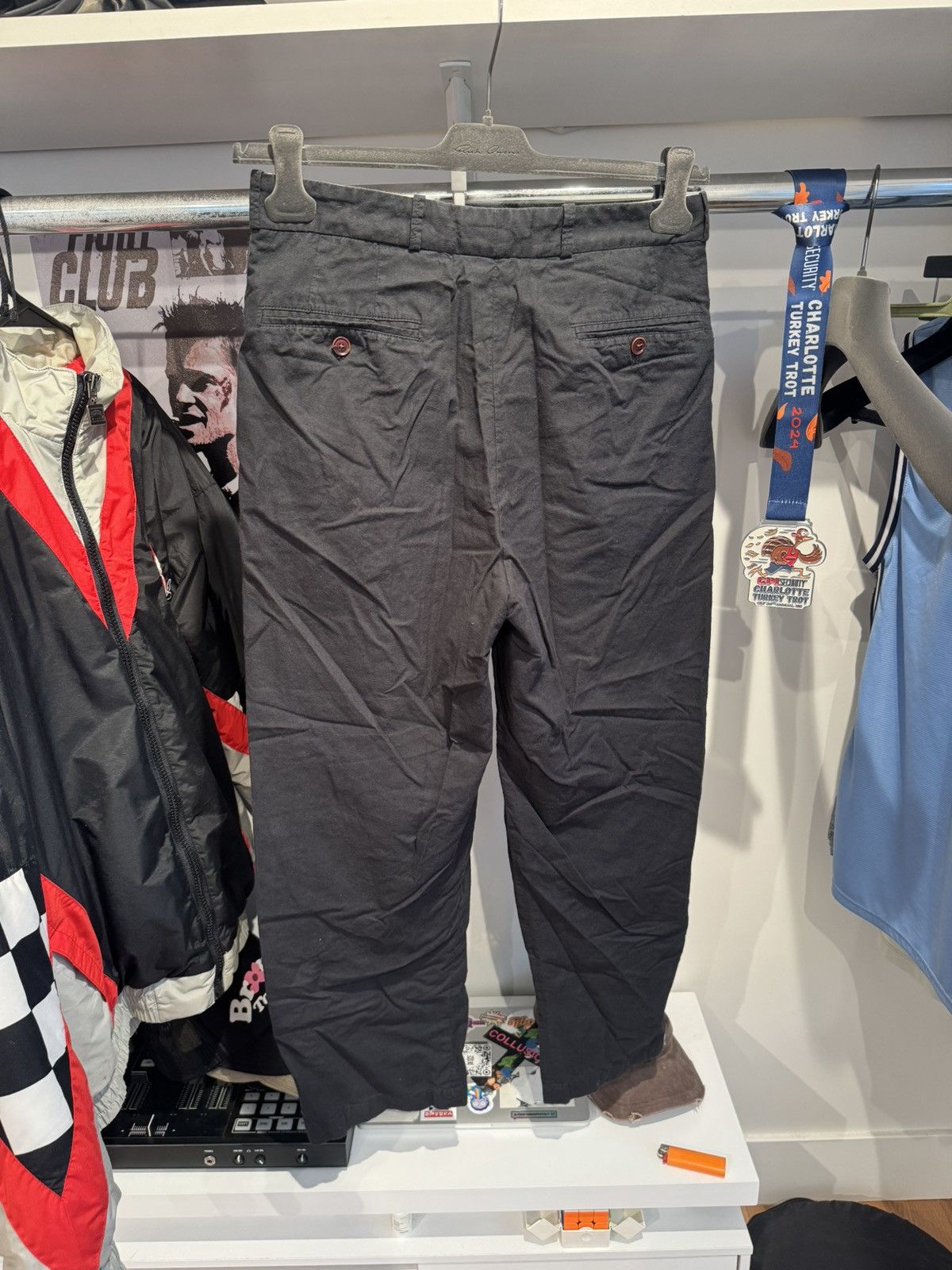 Kai D. Kai D Utility Artisan Pants W32 Made in NY Navy Cotton Twill Size US 32 / EU 48 - 2 Thumbnail