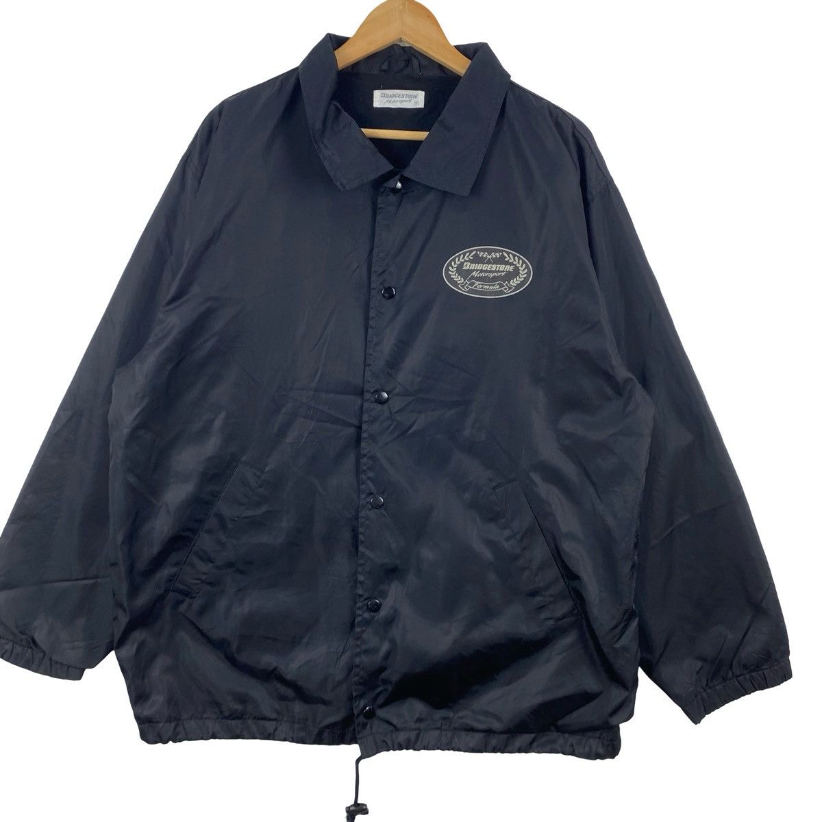 Vintage Vintage BRIDGESTONE MOTORSPORT Coach Button Up Racing Size US XXL / EU 58 / 5 - 5 Thumbnail