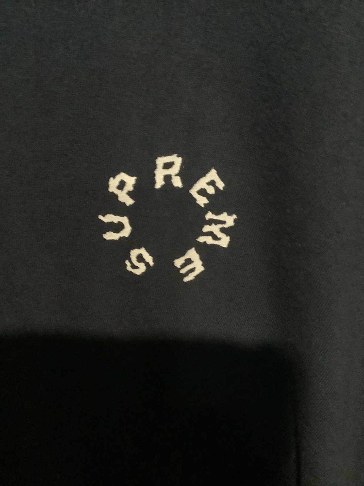 Supreme Supreme navy t shirt Size US L / EU 52-54 / 3 - 5 Thumbnail