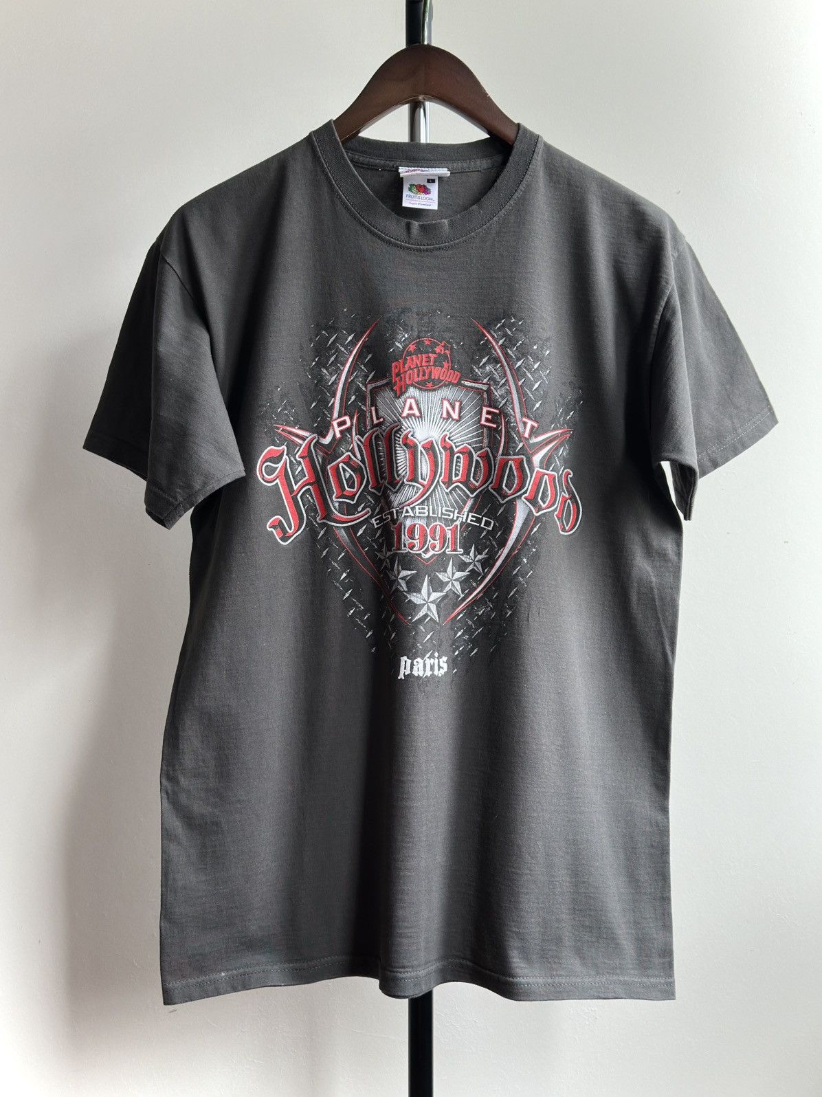 Planet Hollywood × Vintage VINTAGE PLANET HOLLYWOOD PARIS TEE Size US L / EU 52-54 / 3 - 1 Thumbnail