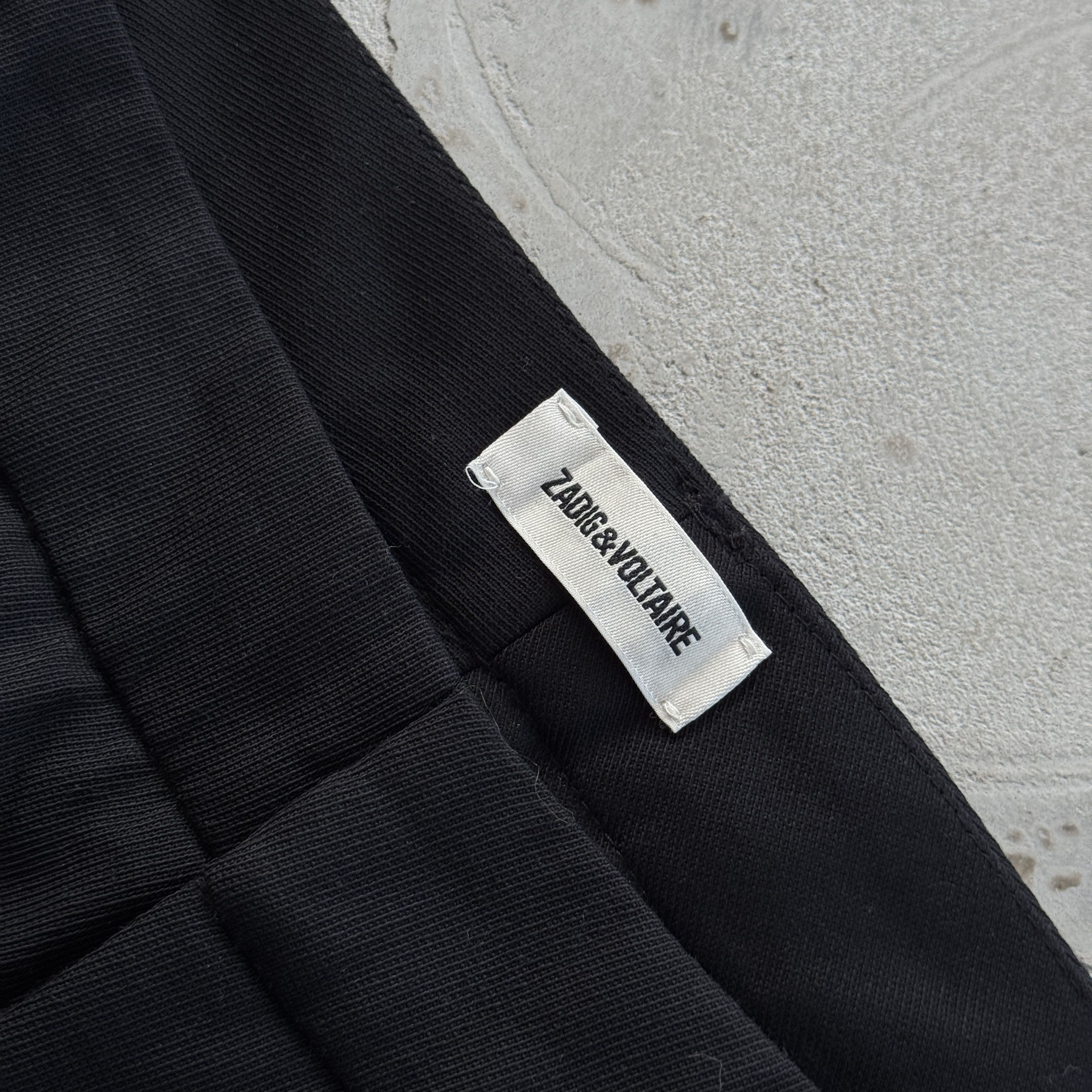 Zadig & Voltaire Zadig Voltaire Prune Wool Casual Tailored Pants Black 38 Size 38" / US 16 / IT 52 - 7 Thumbnail