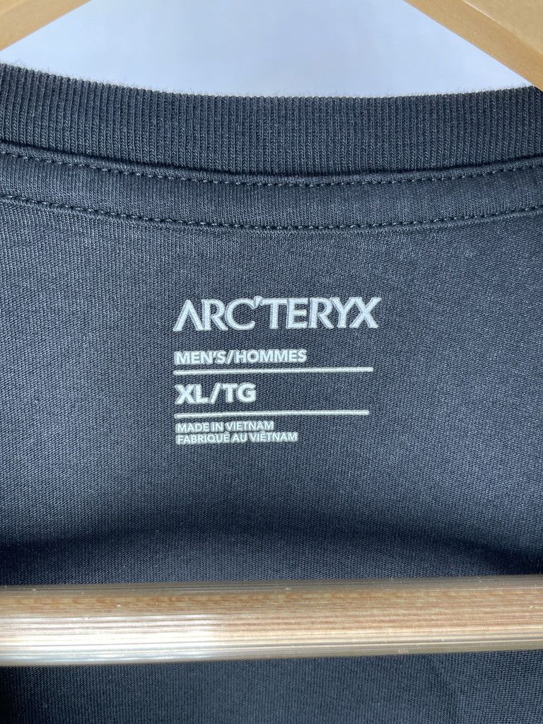 Arc'teryx ARCTERYX Balanced Outer Peace Black Cotton T-Shirt Tee Size US XL / EU 56 / 4 - 5 Thumbnail